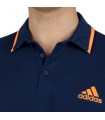 Adidas Polo Hommes Advantage Bleu| My-squash.com