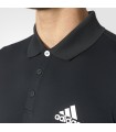 Adidas Club Polo Hommes Noir  | My-squash.com