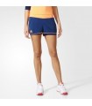 Adidas Court Short Fille Bleu | My-squash.com