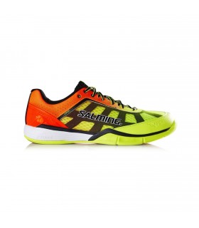 Salming Viper 4 Yellow / Orange Squash shoes | My-squash.com