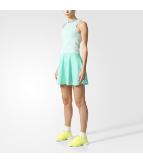 Adidas Robe Femme Barricade Vert | My-squash.com