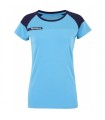 T-Shirt Tecnifibre F1 Lady Stretch & Mesh Blue | My-squash.com