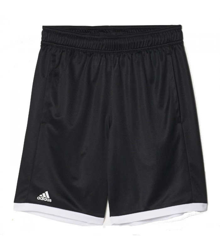 Adidas B Court Junior squash short – Black & White | My-Squash.com