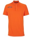 Tecnifibre F3 Men Ventstripe Polo Orange | My-squash.com