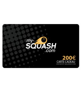 Gift Card 200 euros | My-squash.com