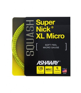 Cordage squash Ashaway Super Nick XL Micro 9m