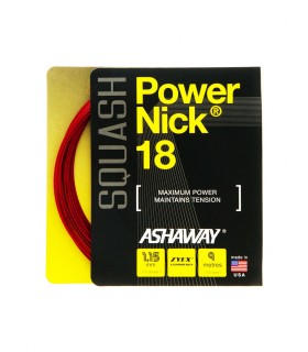 Cordage squash Ashaway Power Nick 18 9m