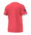 Adidas Club T-Shirt Homme Rouge | My-squash.com