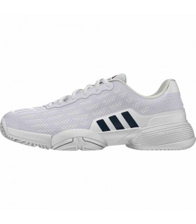 Adidas Barricade 2016 XJ Junior White Squash shoes | My-squash.com