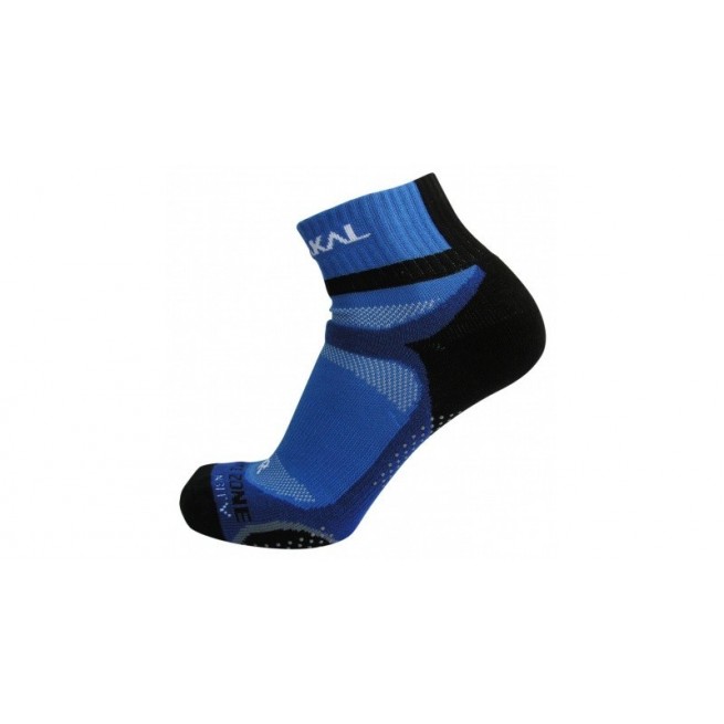Karakal X4 ankle squash socks - Blue/Black
