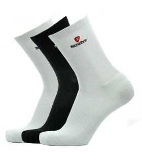 Tecnifibre squash socks - White/Black